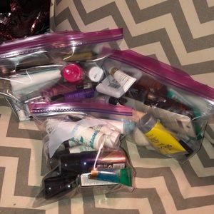 Makeup/hair samples